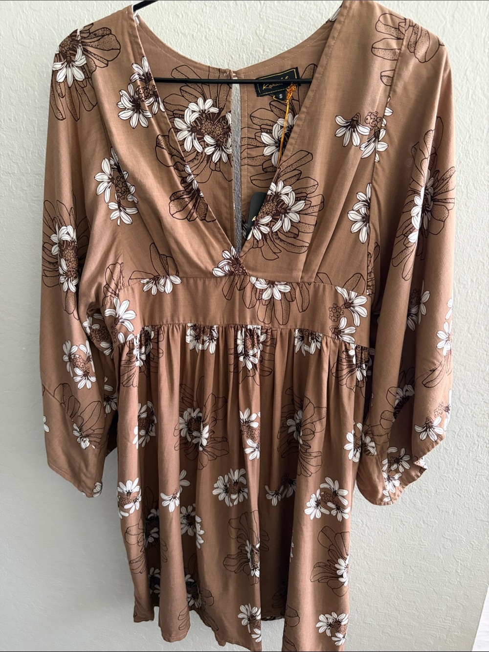 Kahulale’a Naupaka Liko Dress